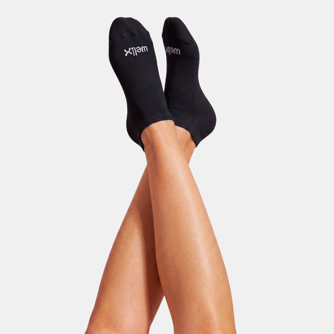 Black Street Ankle Socks