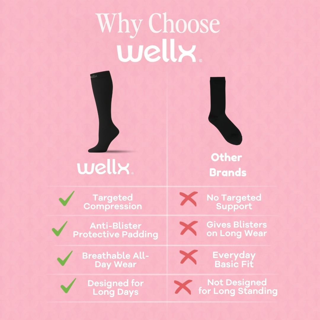 Black Compression Socks