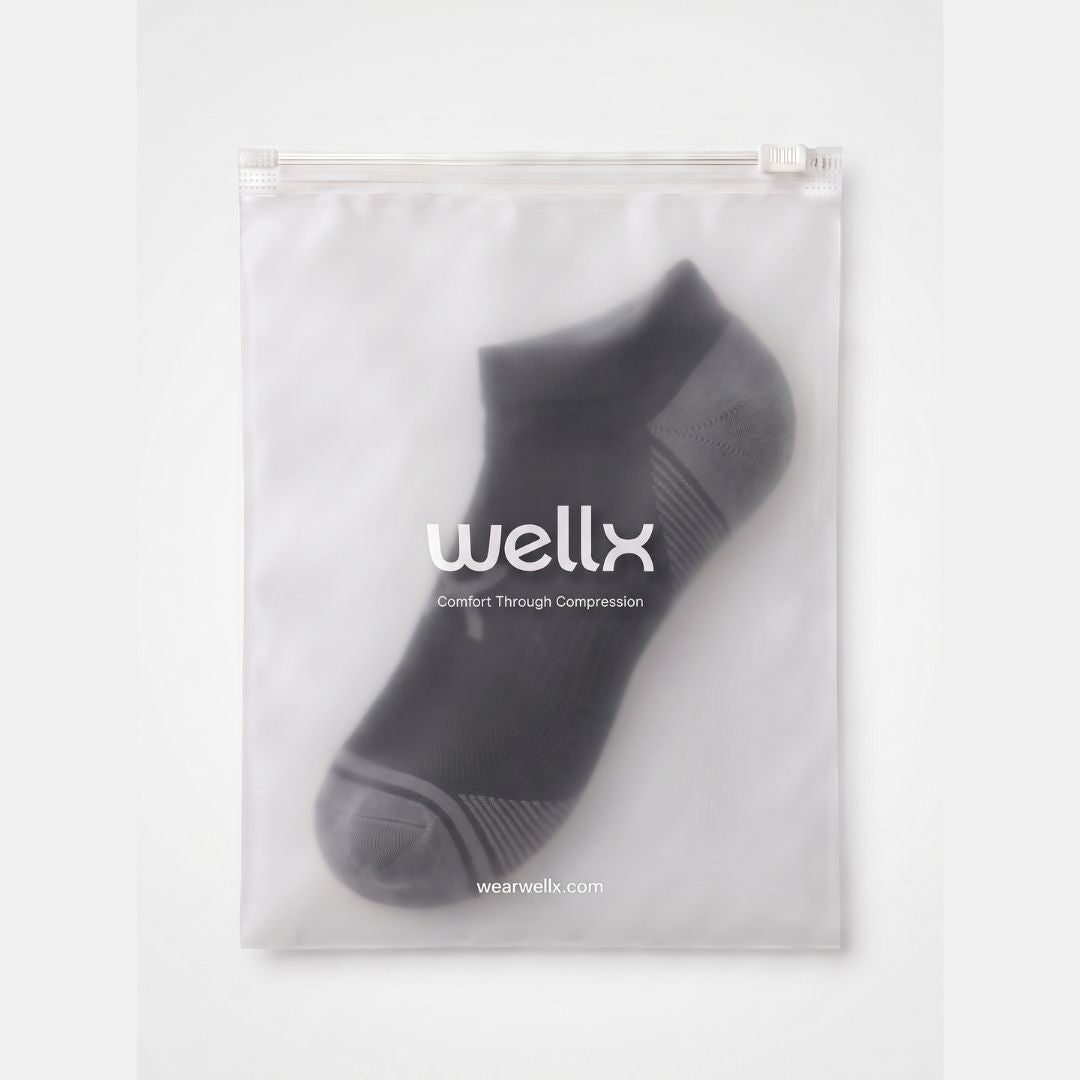 Black Power Stride Ankle Socks