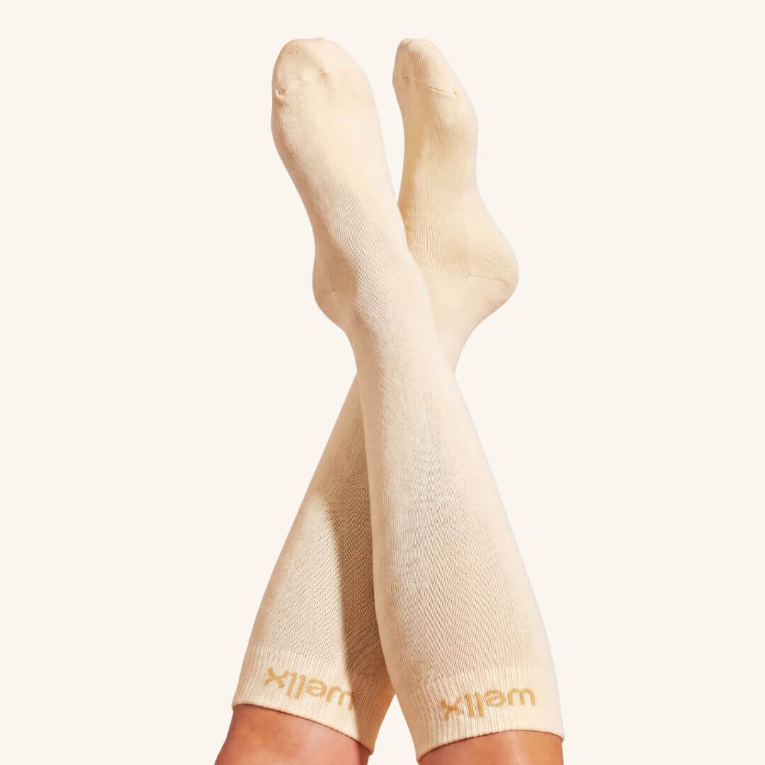 Candlelight Yellow Compression Socks