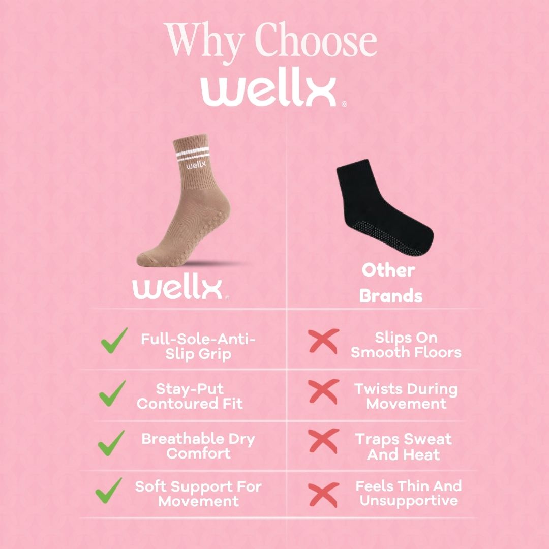Gravel Balance Grip Socks