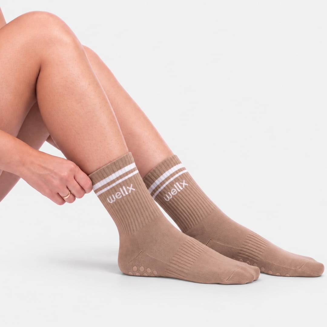 Gravel Balance Grip Socks