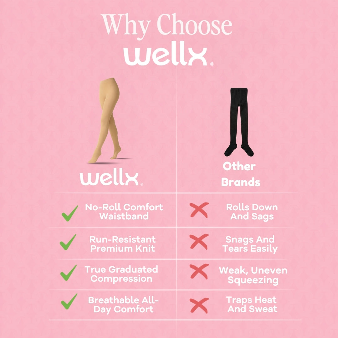 Light Beige Compression Tights