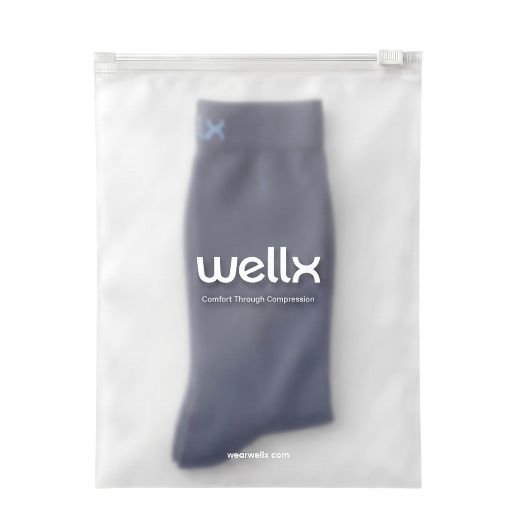 Navy Blue Compression Socks