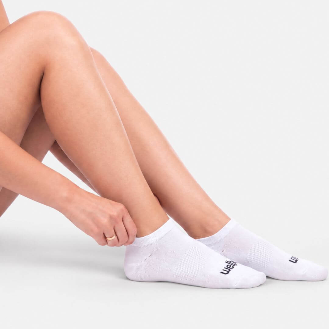 3-Pack Street Ankle Socks White