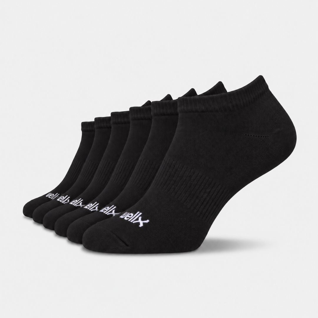 3-Pack Street Ankle Socks Black