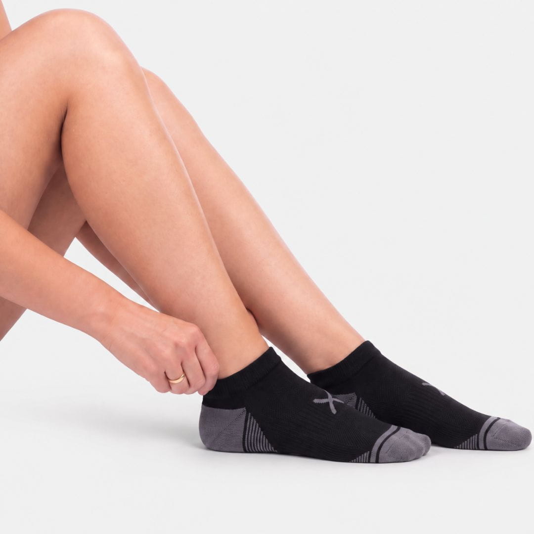 Black Power Stride Ankle Socks