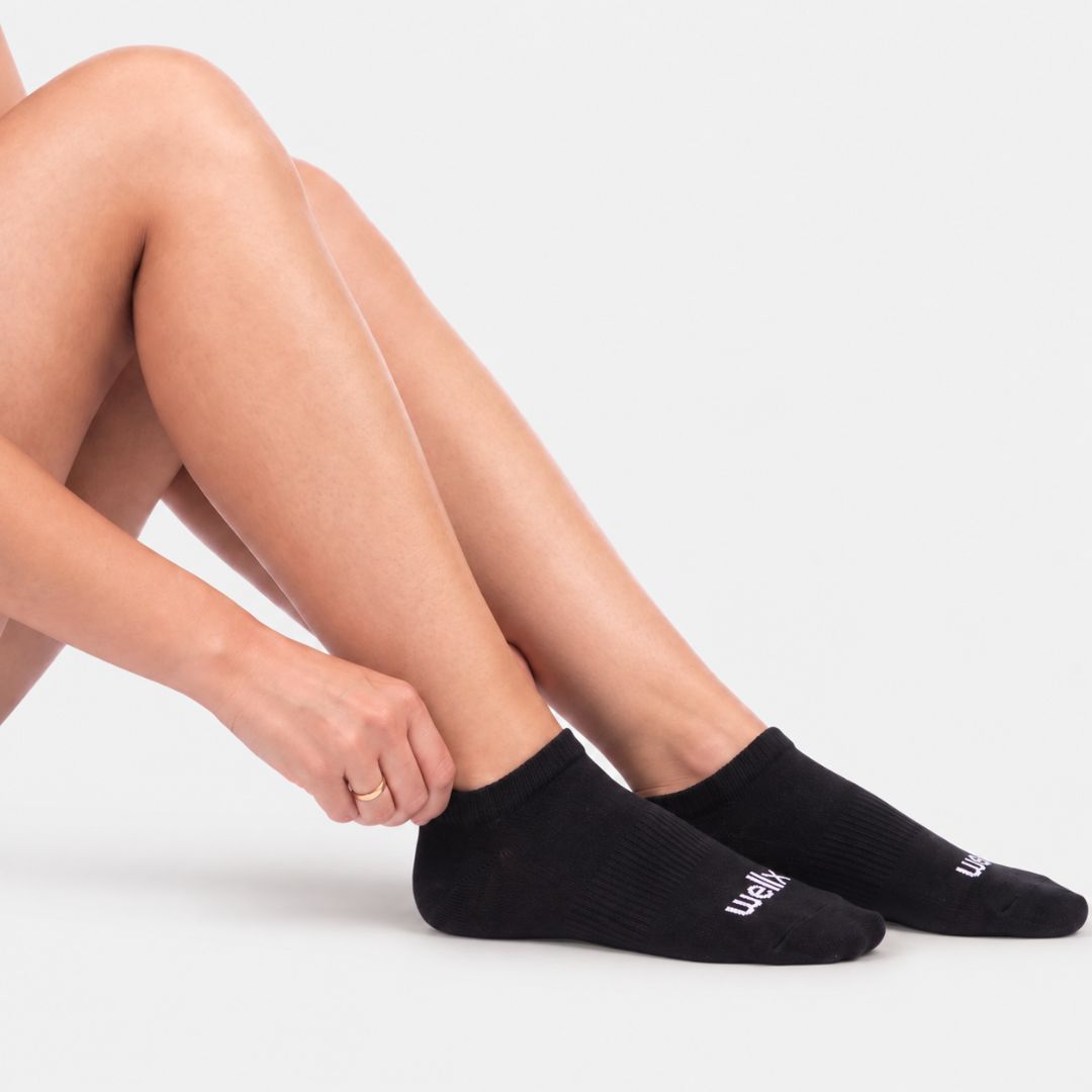 3-Pack Street Ankle Socks Black