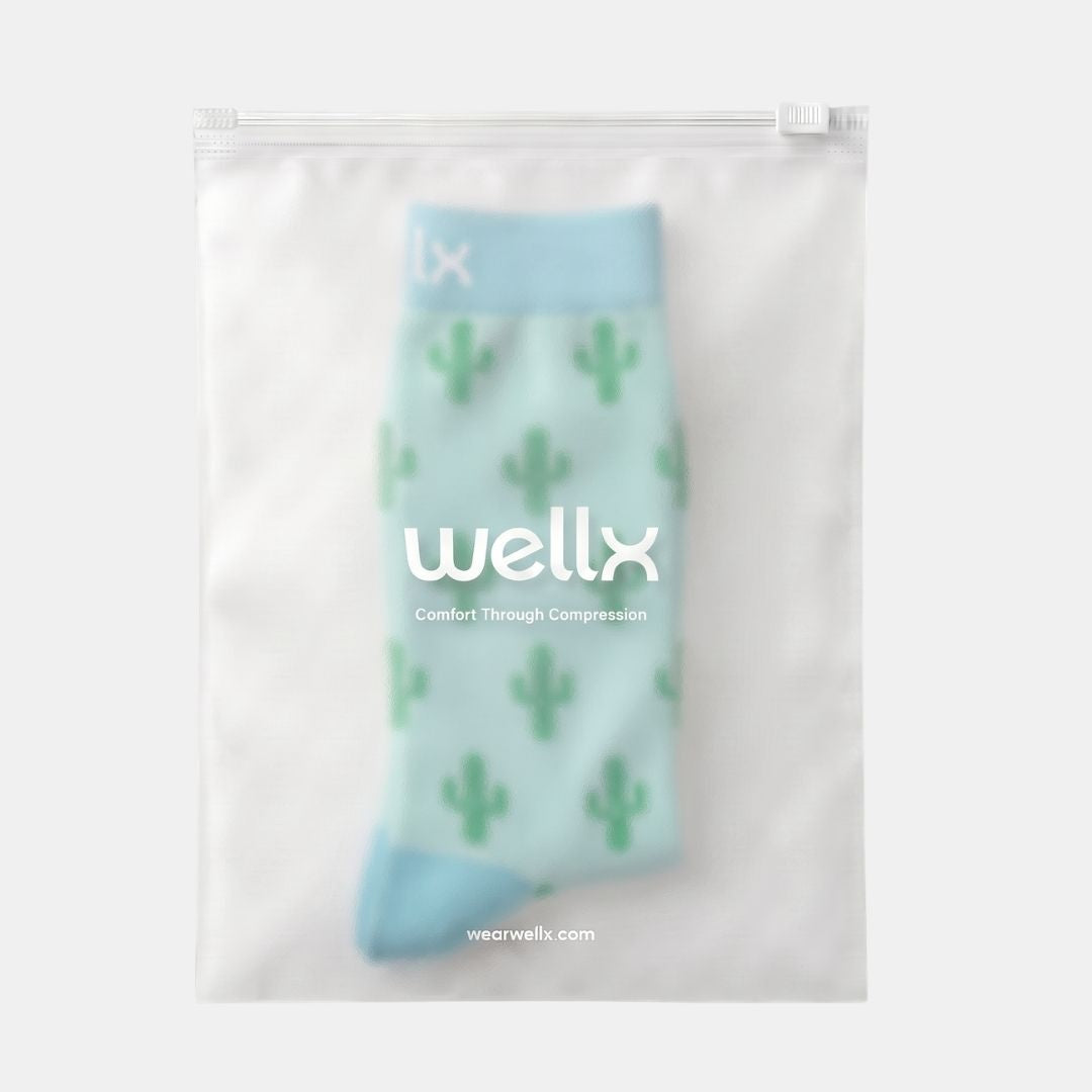 Cactus Green Compression Socks