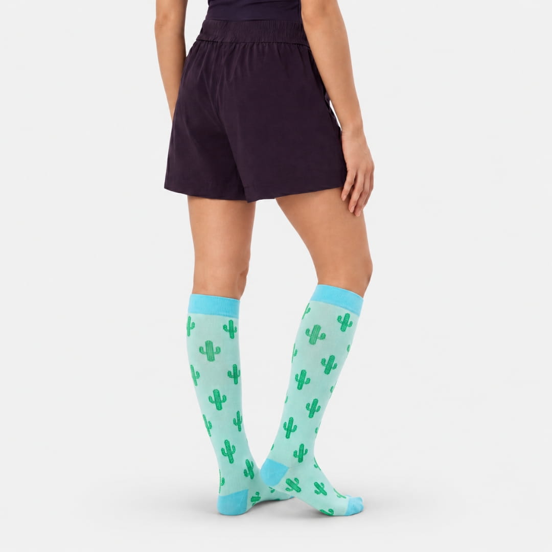 Cactus Green Compression Socks