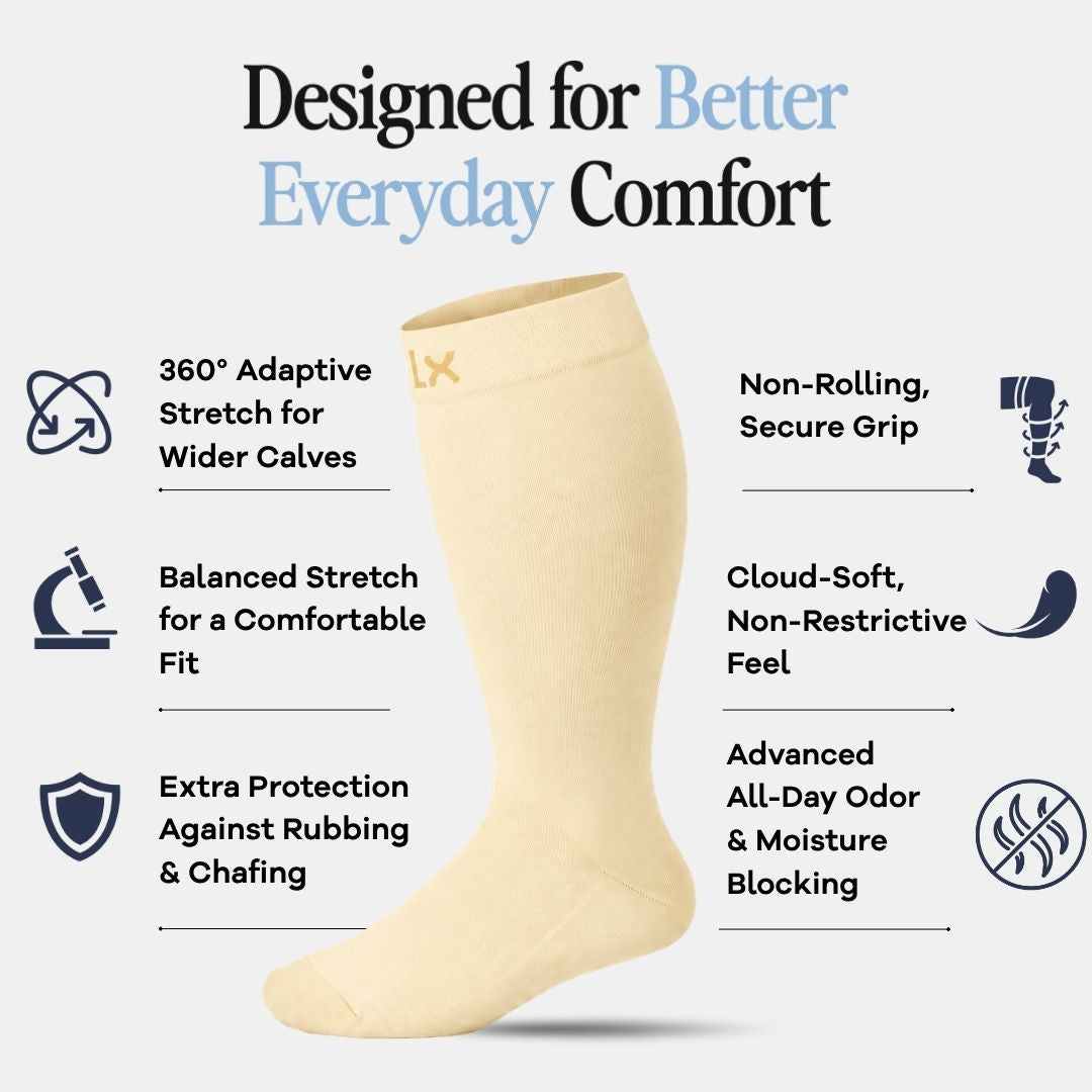 Calcetines blancos PlusFit™