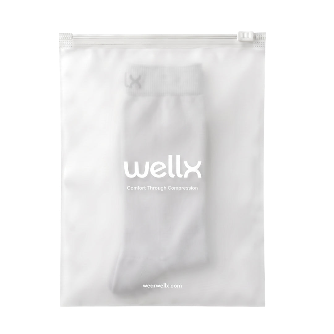Heather Grey Compression Socks
