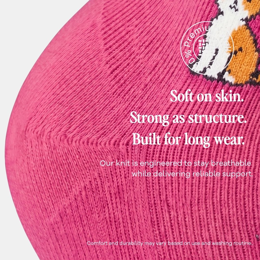 Kittens Pink Compression Socks