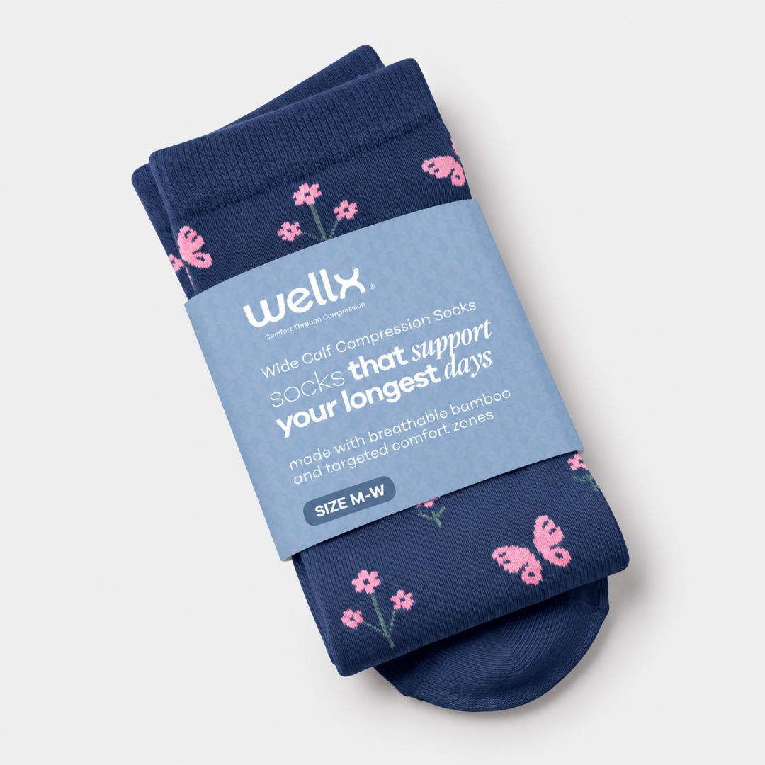Chaussettes Butterfly Black PlusFit™