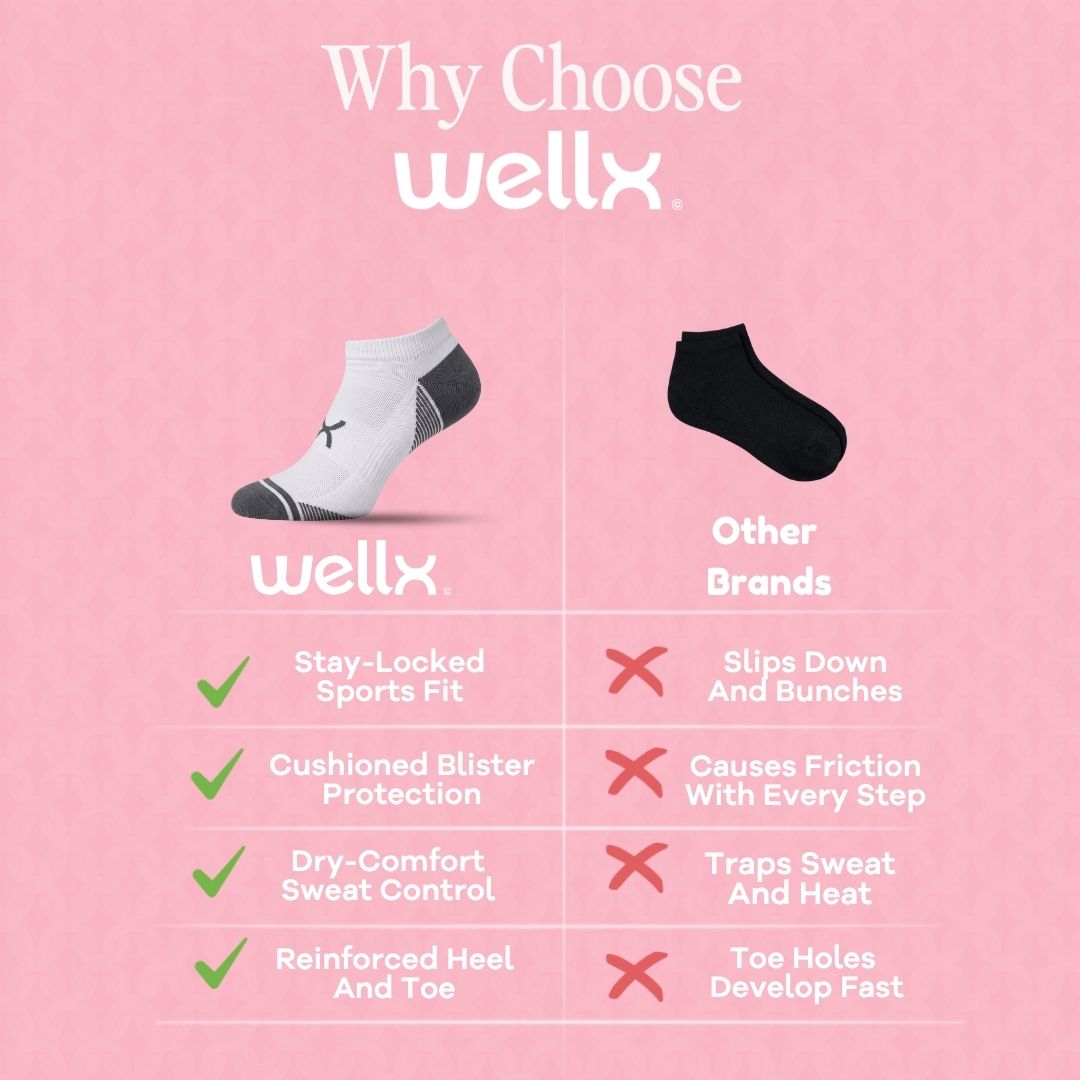 White Power Stride Ankle Socks